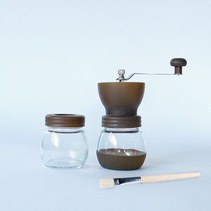 Manual Ceramic Burr Coffee Grinder