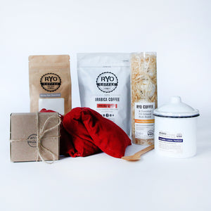 Eco-Friendly Gift Set with coffee